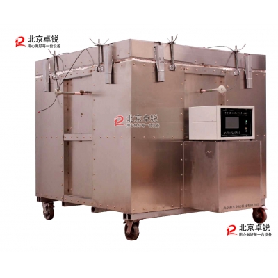 新標準GJL-18型鋼結構防火涂料隔熱效率及耐火極限試驗爐批量運用